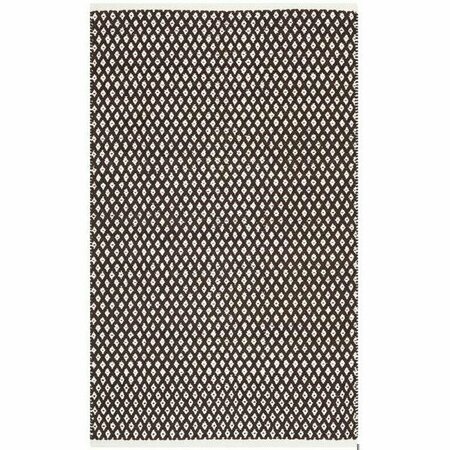 Safavieh 4 x 4 ft. Square Boston Hand Woven Bath Mats- Brown BOS685A-4SQ